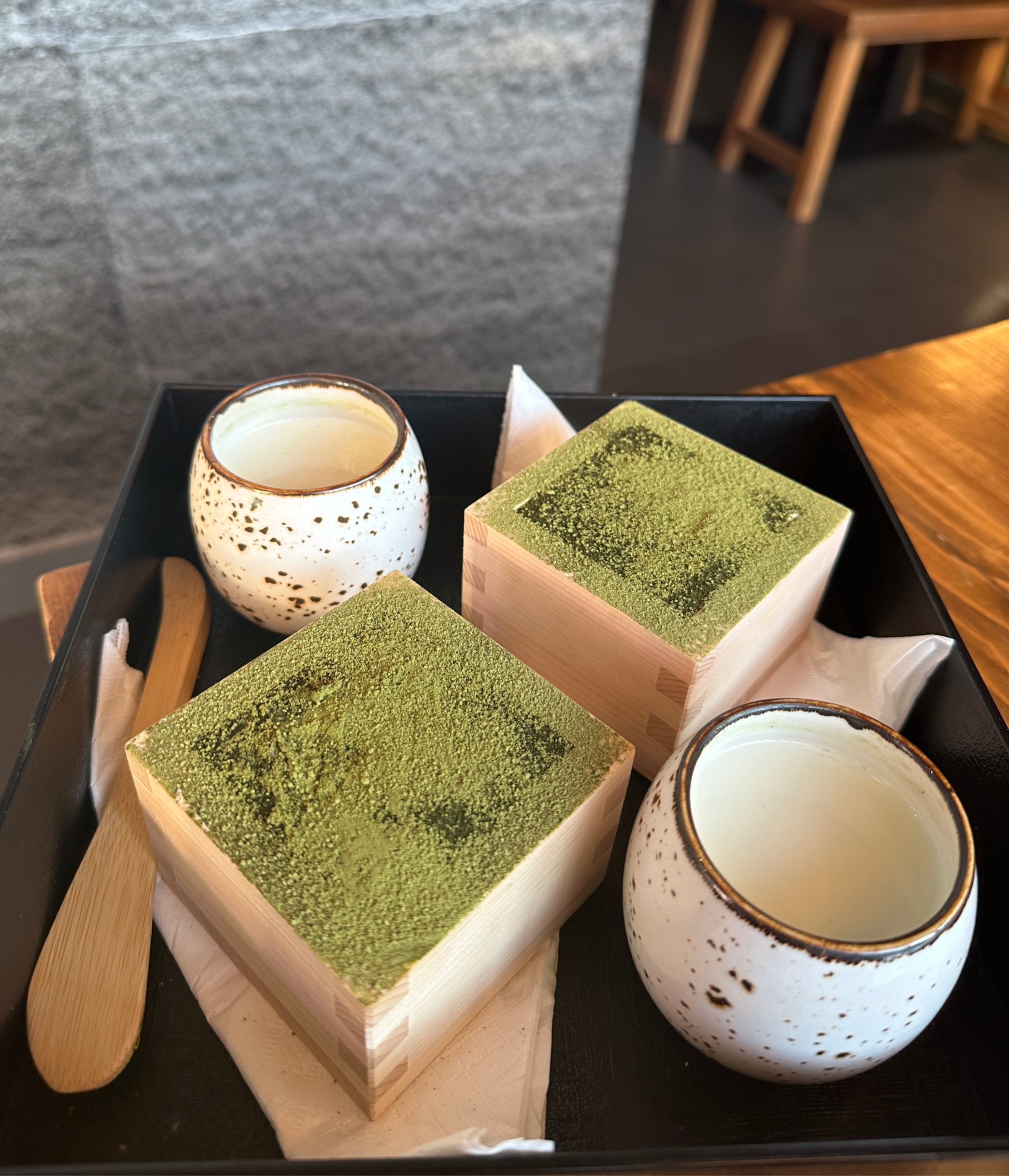 Matcha tiramisu