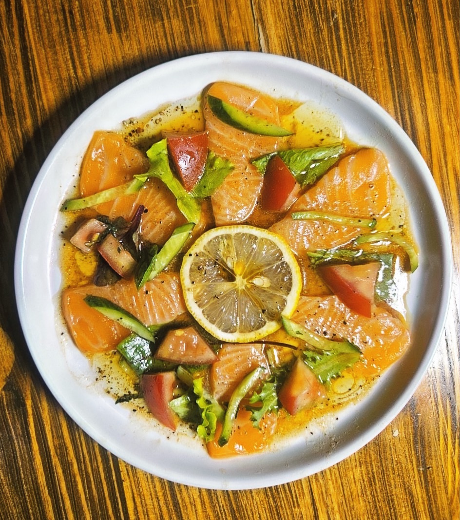 Salmon Carpaccio