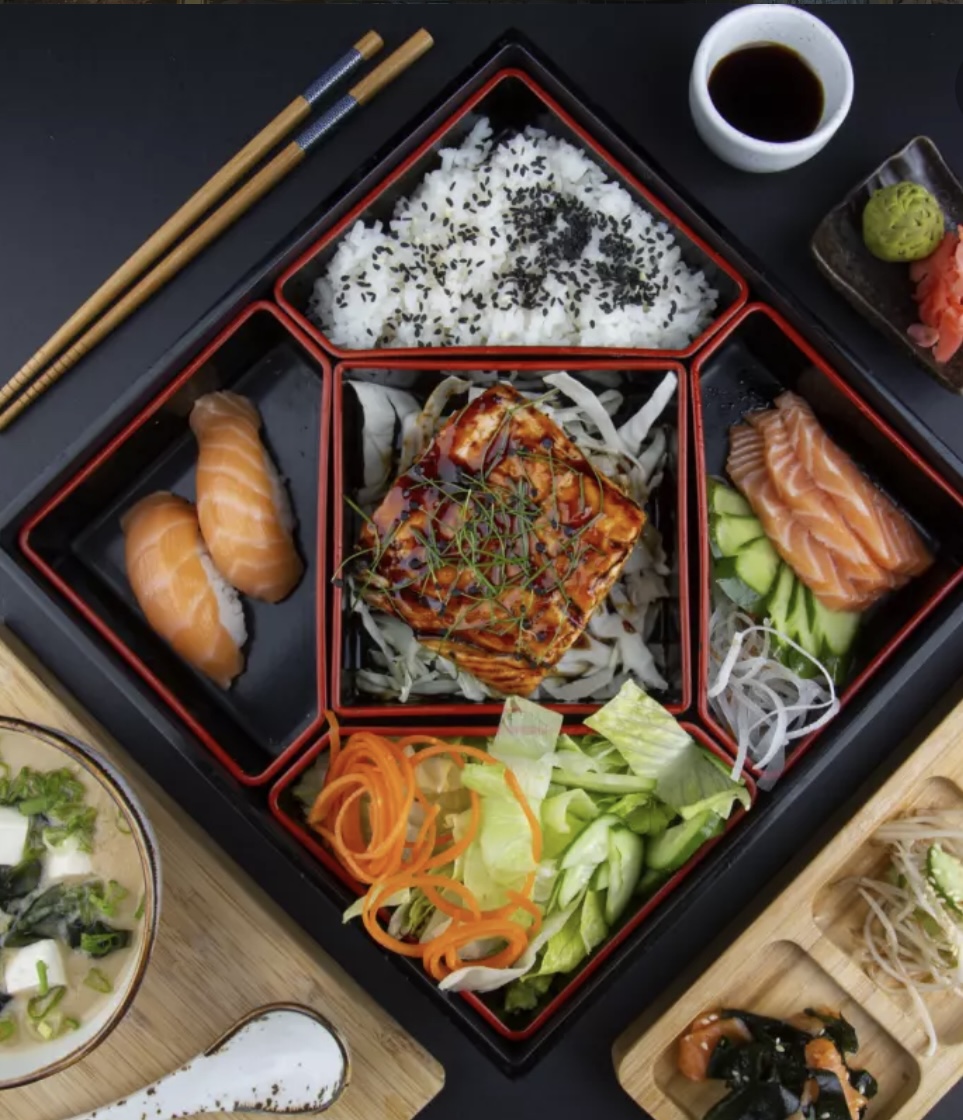 Salmon Bento